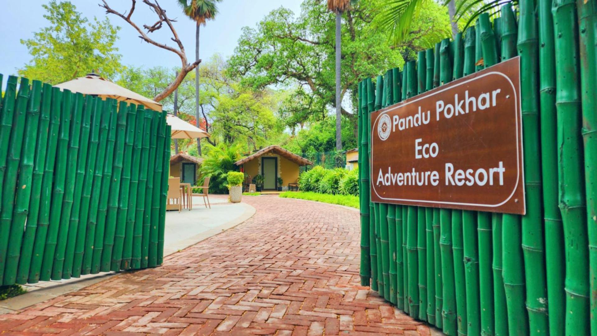 Pandu Pokhar Eco Adventure Resort Rājgīr Екстериор снимка